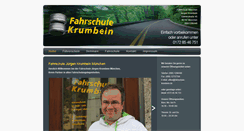 Desktop Screenshot of fahrschule-krumbein.de